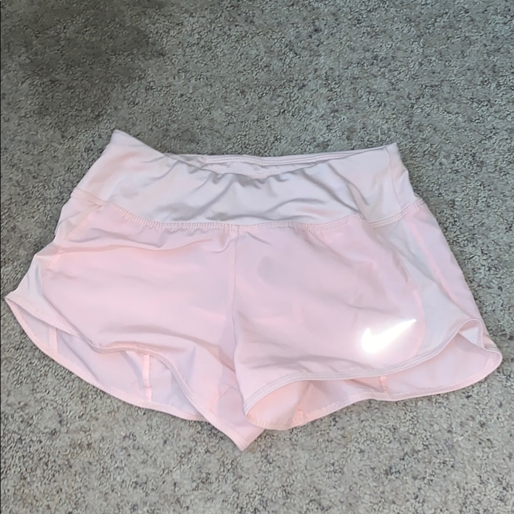 Pink Nike Dri-fit shorts